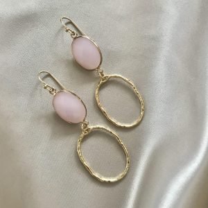 Snoepjesroze Jade & Ovale Hangers