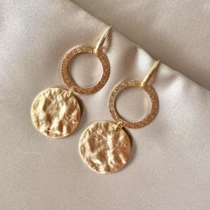 Gehamerde Goldplated Rounds