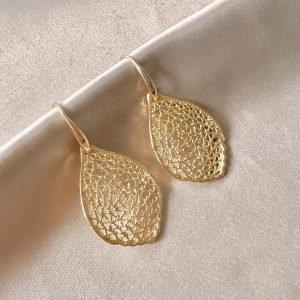 Goldplated Open Leaves