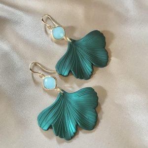 Aquablue Jade & Groene Blaadjes