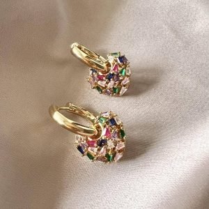 Goldplated Hartjes Deluxe Multicolour (Pomellato Look)