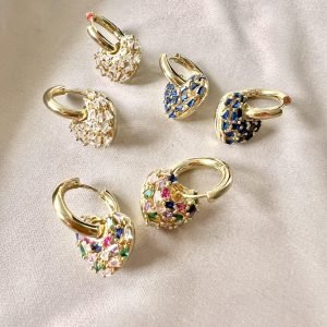 Goldplated Hartjes Deluxe Groen (Pomellato Look)