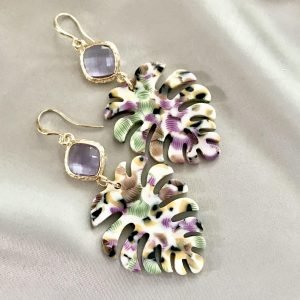 Lila Multicolour Leaves