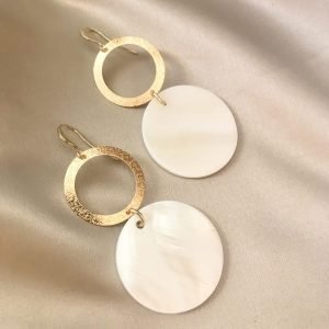 Natuurlijke Witte Shell Rond