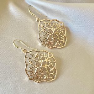 Goldplated Opengewerkte Hangers Venezia