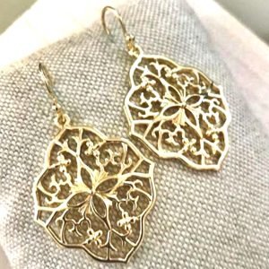 Goldplated Opengewerkte Hangers Venezia