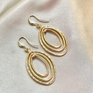 Triple Ovaaltjes Goud