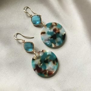 Petrol Multicolour Resin Rond