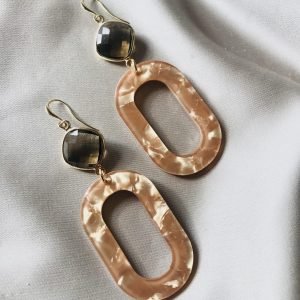 Goudbeige Gemêleerde Resin