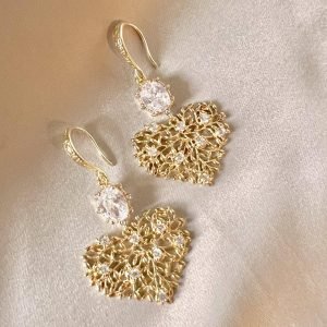 Goldplated Zirkonia Hart