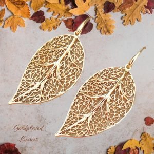 Goldplated Leaves Autumn
