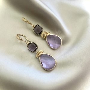 Paars & Lila Glassteen