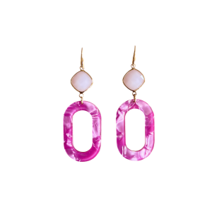 Roze Jade & Paarsroze Resin