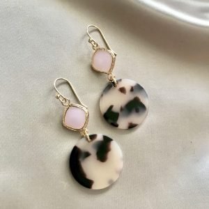Roze Jade & Dierenprint Resin