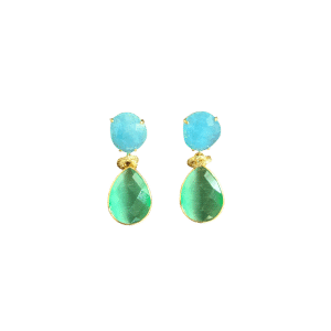 Aqua & Zeegroene Catseye