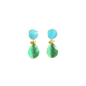 Aqua & Zeegroene Catseye