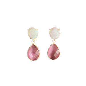 Rooskwarts & Roze Catseye