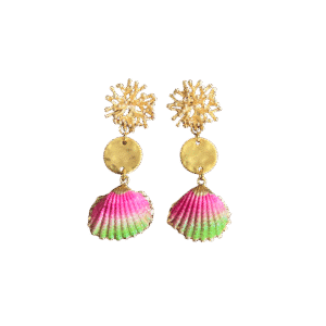 Schelpen Roze/Groen