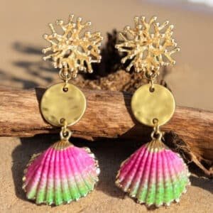 Schelpen Roze/Groen