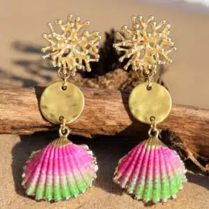 Schelpen Roze/Groen