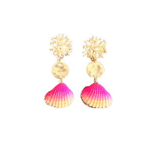 Schelpen Roze/Oranje