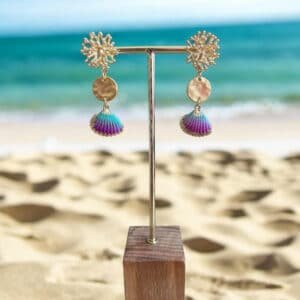 Schelpen Paars/Turquoise