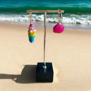 Multicolour Schelp & Fuchsia Schelp