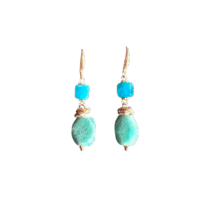 Oceanblue Jade & Amazoniet