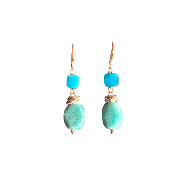 Oceanblue Jade & Amazoniet