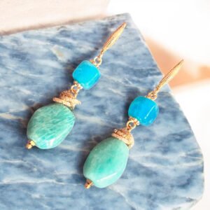 Oceanblue Jade & Amazoniet