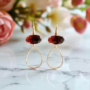 Glassteen Burgundy & Open Drops