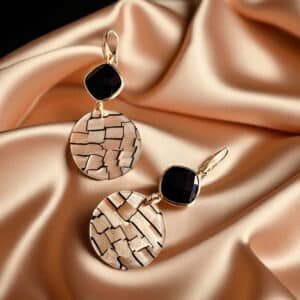 Onyx & Goudbruine Resin
