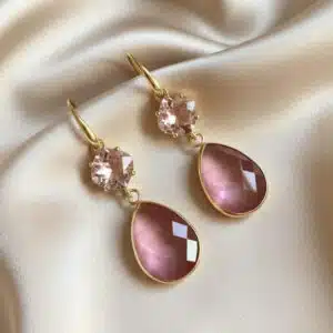 Clear Pink & Roze Catseye