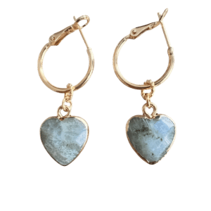 Oorring & Labradoriet hartjes