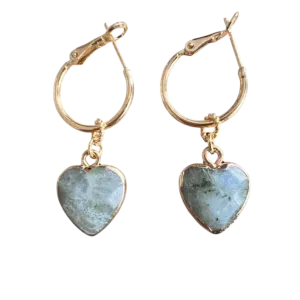 Oorring & Labradoriet hartjes