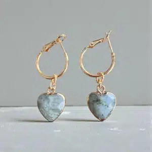 Oorring & Labradoriet hartjes