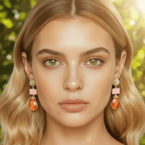 Blushpink & Oranje Catseye