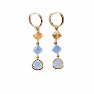 Trio Beige-IJsblauw-Wit