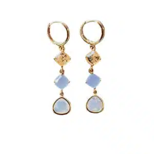 Trio Beige-IJsblauw-Wit