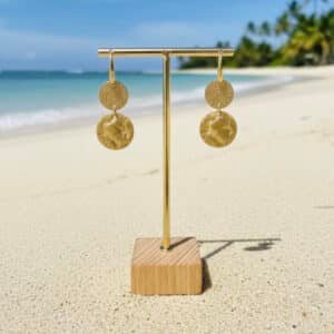 Dubbele Muntjes Goldplated