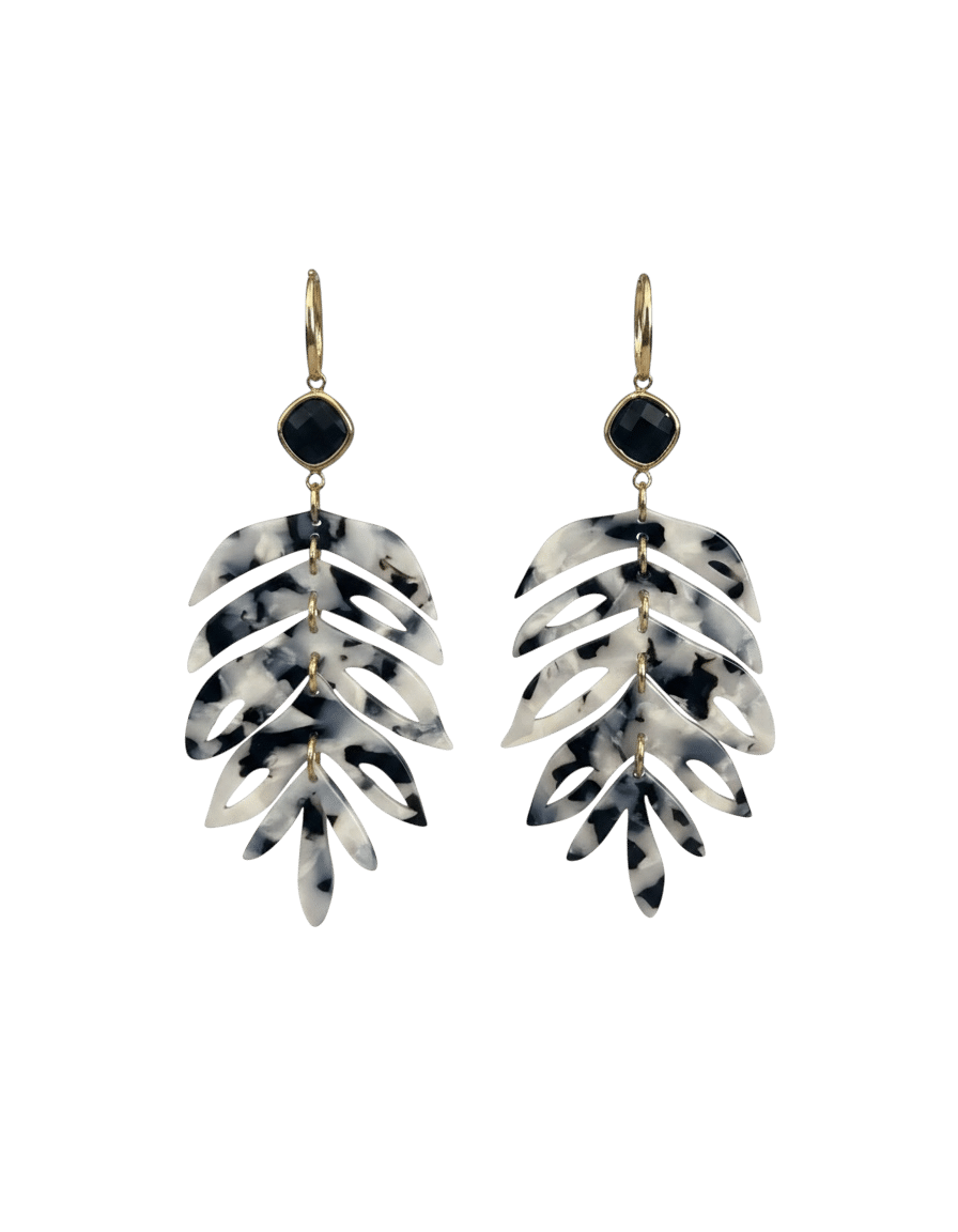 Leaves Black | Grey | White