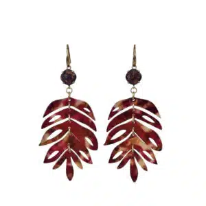 Leaves Burgundy