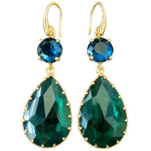 Blue & Green Glass