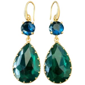 Blue & Green Glass