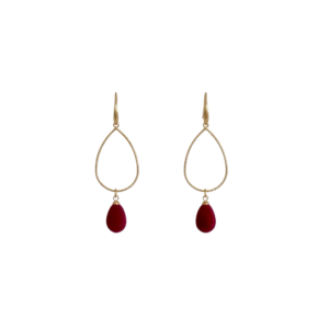 Velvet Drops Burgundy
