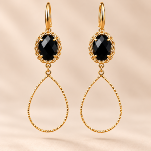 Zwart & Open Drop