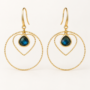 Open Ring en Hartjes & Blauwe Steentjes
